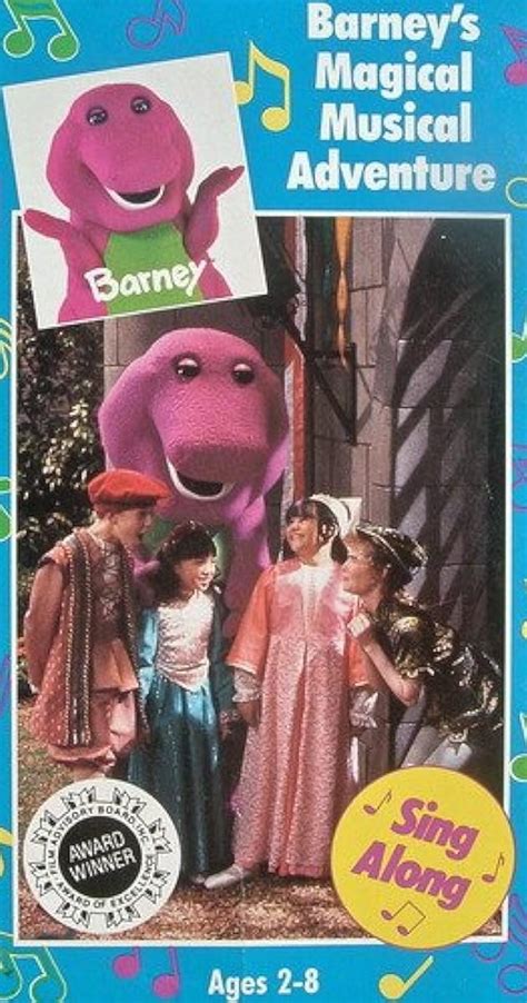 Barney magical musical advwnture vsh ebay